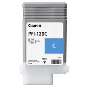 Canon eredeti tinta PFI120C, cián, 130 ml, 2886C001, Canon TM-200, 205, 300, 305